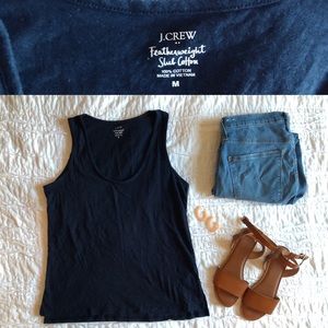 J. Crew Featherweight Slub Cotton Tee
